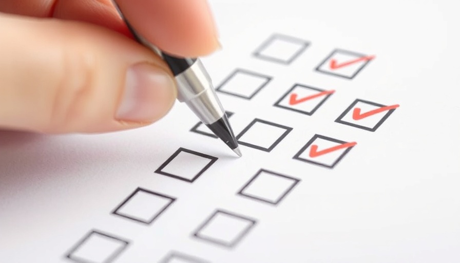 Checklist with red checkmarks illustrating business continuity plans among SMBs.