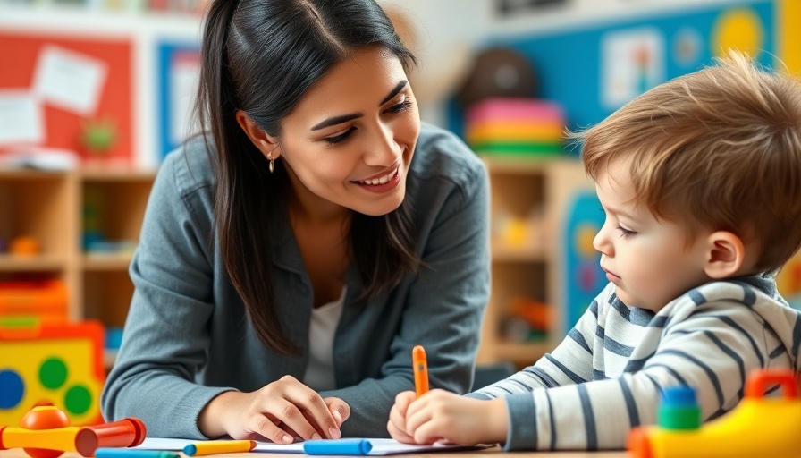 Mother and child engaged in school meeting discussing tips for involvement.