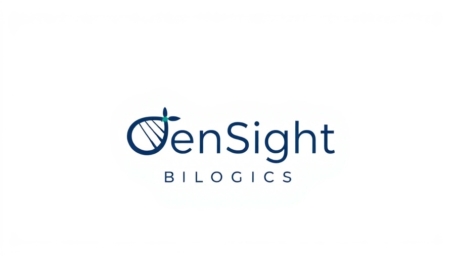 GenSight Biologics logo showcasing DNA helix, 2024 financial results.