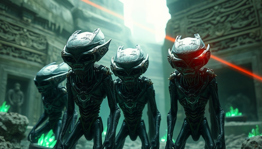 Command & Conquer open source sci-fi alien creatures in futuristic setting.