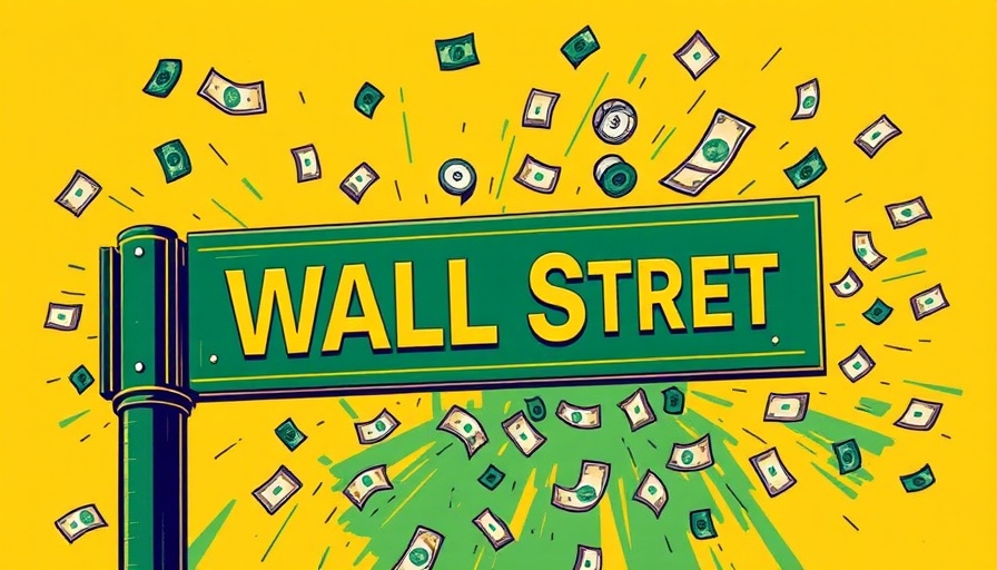 Bold Wall Street graphic with money and vibrant colors illustrating bull case for stocks.