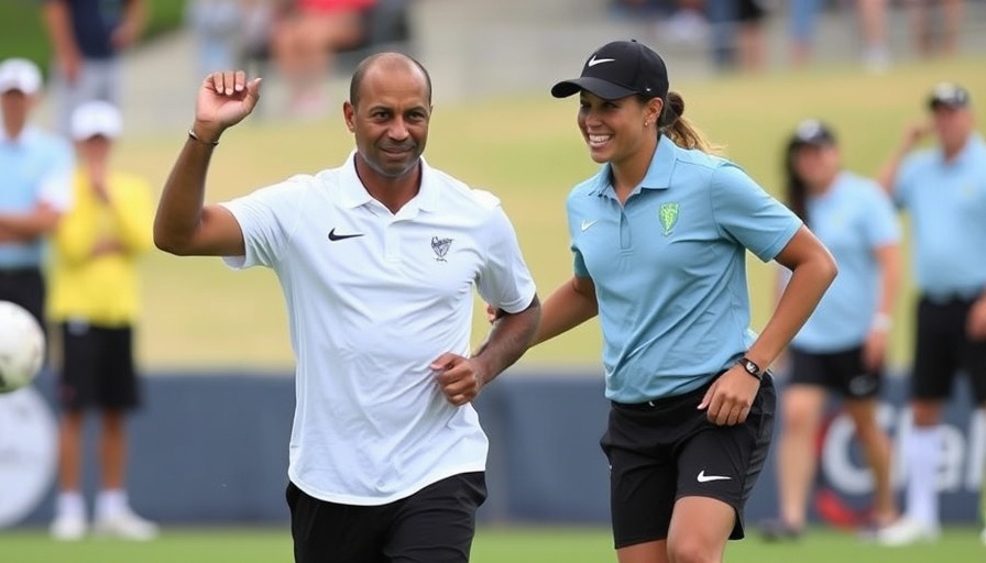 Watch Tiger Woods be an excited soccer dad as his daughter wins a Florida state title