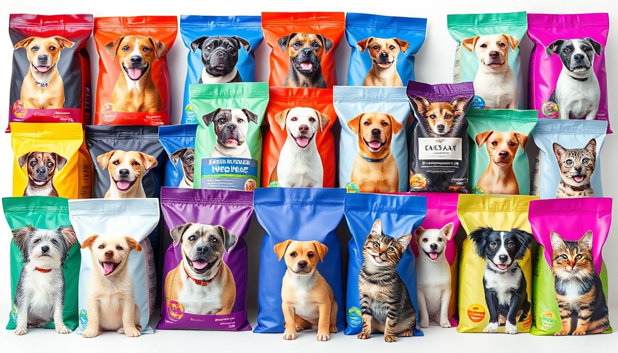 Hill's new pet products showcasing diverse food packaging.