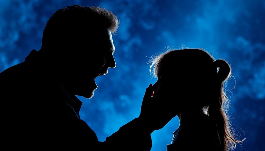 Silhouette depicting harsh parenting impact on girls with bright background.