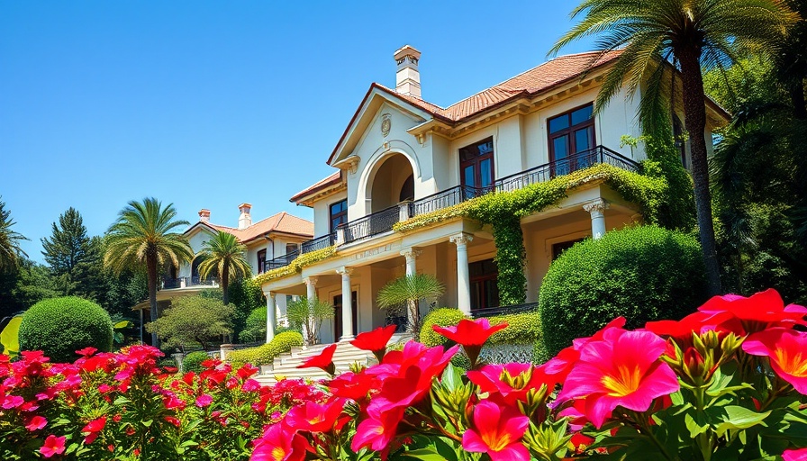 Tivoli Mérida Residences with colonial villa and modern apartments.