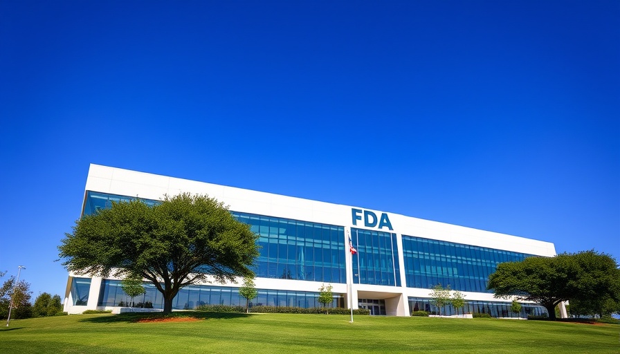 FDA headquarters building with clear sky background