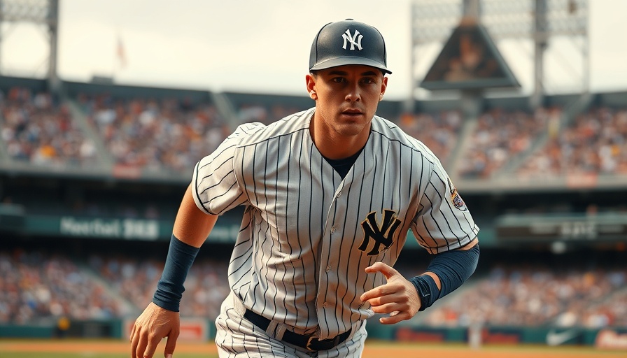 Baseball player running, showcasing Friday Night Baseball schedule.