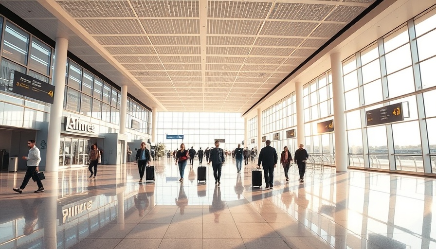 Modern Kuwait International Airport terminal during Ramadan travel.