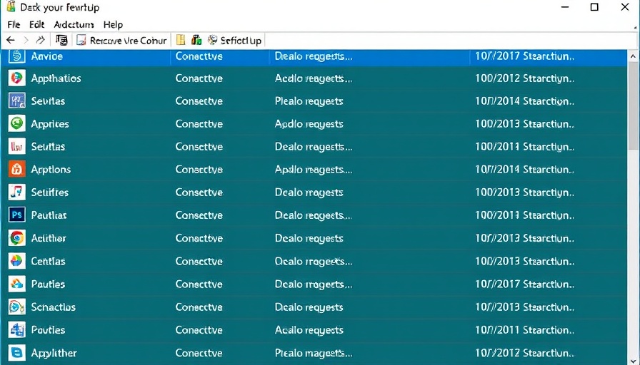 See all the requests of each application on my PC