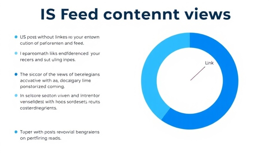 Pie chart of Meta content engagement trends in the US