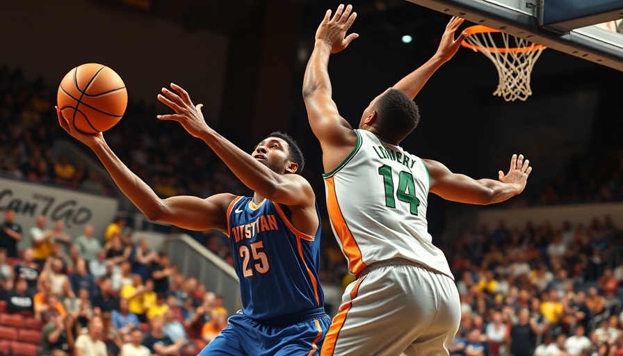 Ohio high school basketball regional semifinals action shot