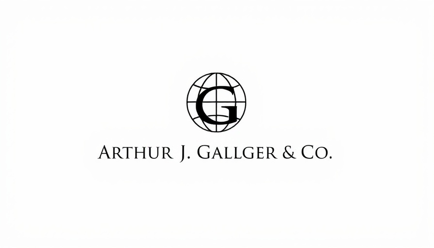 Arthur J. Gallagher logo, clear white background.