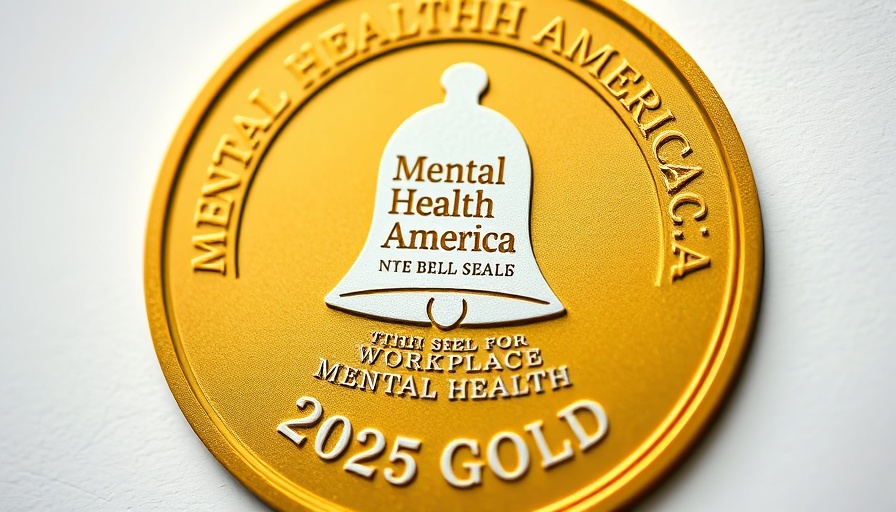 Bell Seal for Workplace Mental Health gold seal 2025.