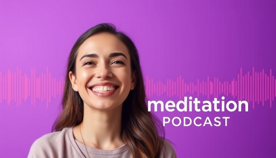 Podcast cover on meditation for allowing possibilities in deep grief.