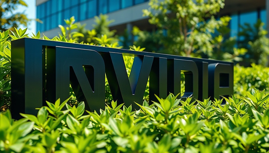 Nvidia logo sign outside building on sunny day, relevant to Nvidia stock trends.