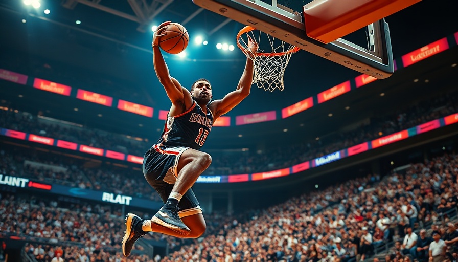 Illinois Basketball Morez Johnson returns with a powerful dunk in a packed stadium.