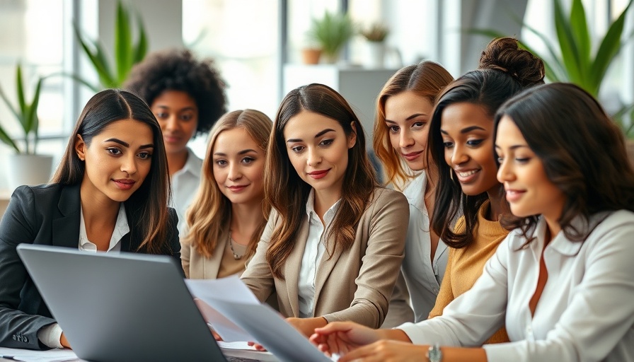 Confident women in modern workspaces showcasing gender parity and work-life balance.