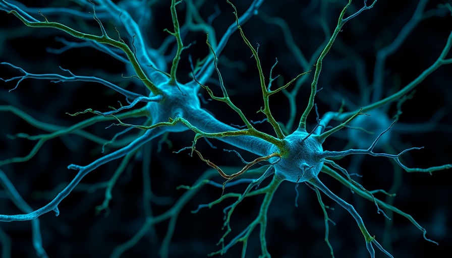 Tau protein damage in Alzheimer’s depicted with entangled neurons.