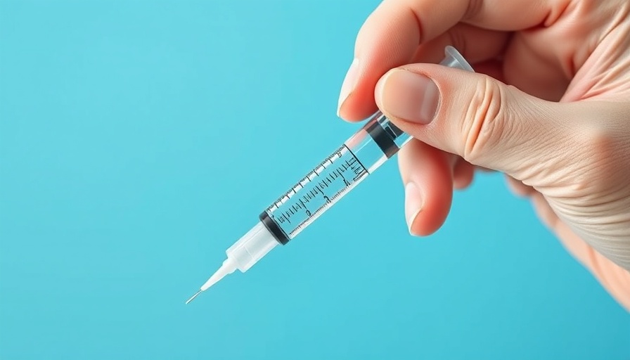 Close-up of a hand with a syringe, relevant to Rhode Island Overdose Prevention Center.