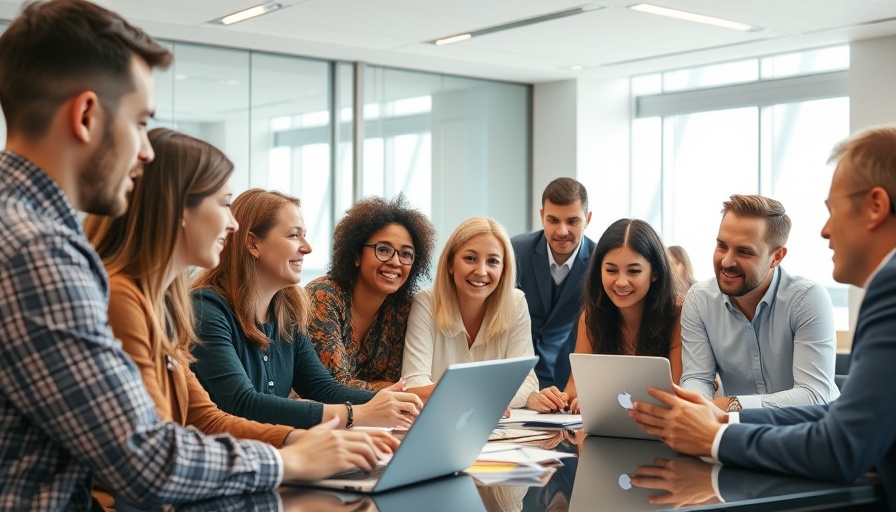 Educational App Overload: Diverse educators discussing digital challenges.