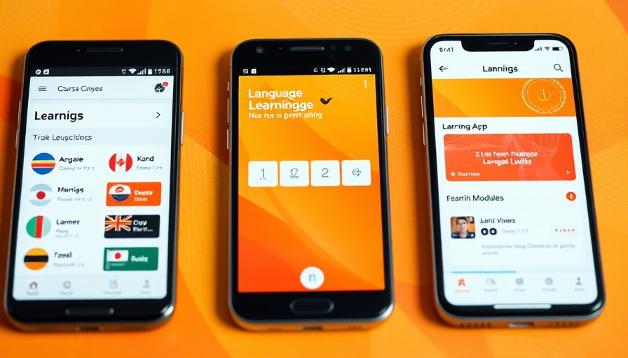 Babbel app on smartphone displays language courses in an engaging interface.