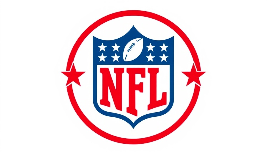 NFL logo representing NFL Under Armour partnership, iconic emblem.