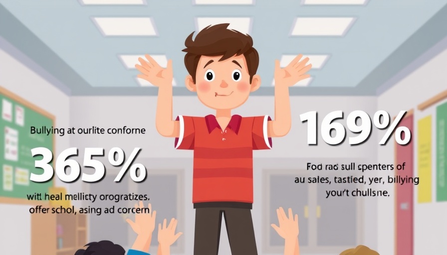 Illustration on Goa schools' anti-bullying policies with stats.