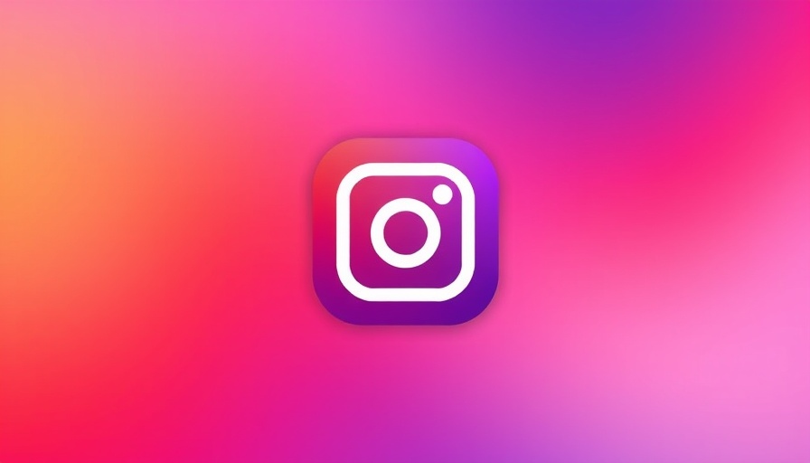 Instagram logo with colorful gradient for auto scroll feature