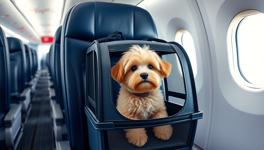 Virgin Australia pet policy: dog in aircraft cabin