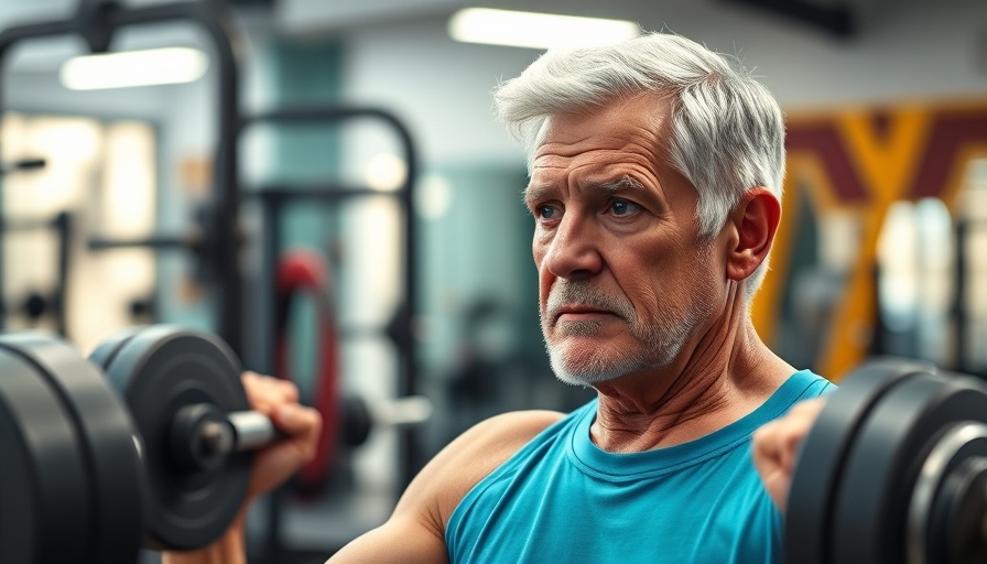 Strength training for cancer recovery: inspirational gym scene.