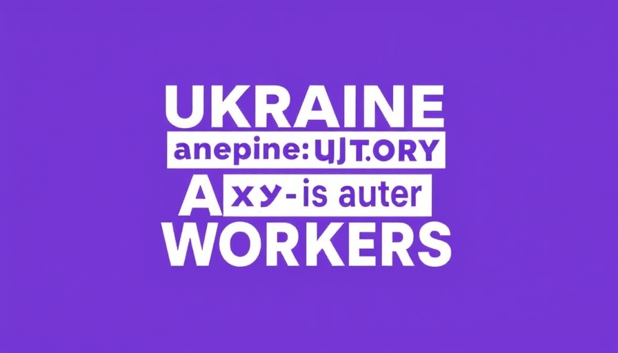 Ukraine mobilization app feature for educators on purple background.