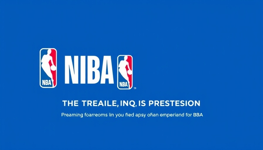 NBA 2025-26 streaming on Prime announcement highlighting excitement.