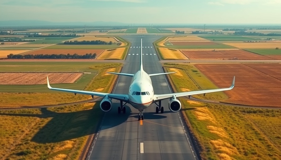 Airplane on runway highlighting new airport rules for pet owners traveling to Italy.
