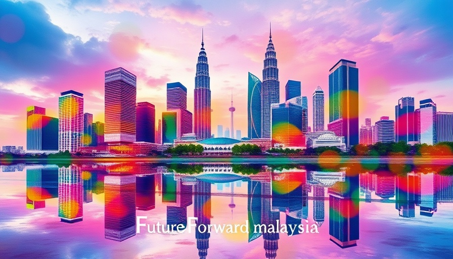 Transforming HR for the Future of Work event in Kuala Lumpur skyline art.
