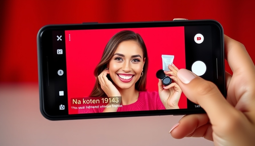 Smartphone showing influencer video for YouTube Custom App Promotions for Kids