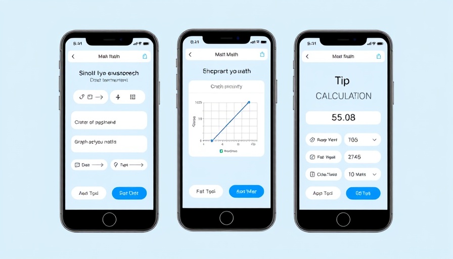 Duolingo Math Learning App interfaces with exercises and graphs.