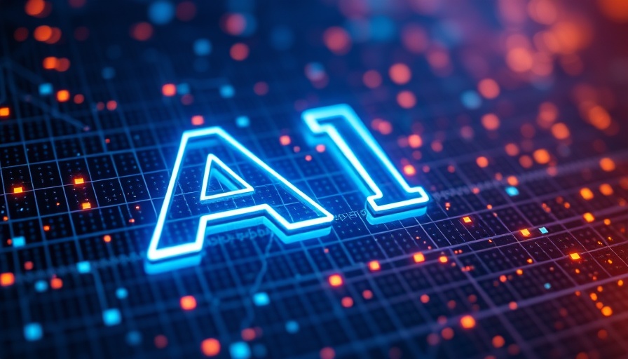 Futuristic AI network with glowing lights, representing transforming network management with AIOps.