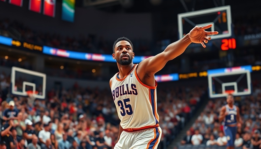 John Wall retires during a dynamic basketball game scene.