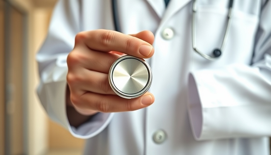 Doctor holding a stethoscope, medical expertise, prognosis of brain tumors.