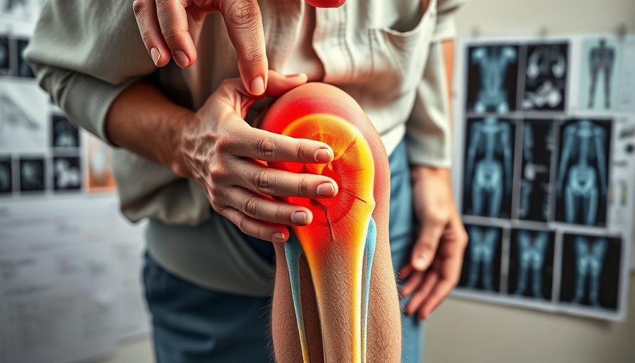 Elderly person experiencing osteoarthritis pain in Netherlands