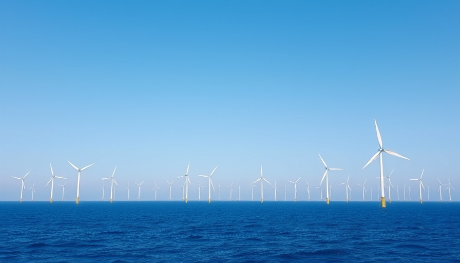 Impact of wind farm suspension on renewable energy with stationary turbines over calm sea.
