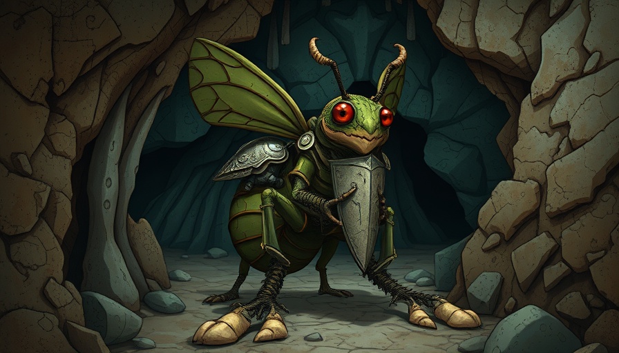 Silksong's impact on indie games captured in a fantasy cartoon scene.