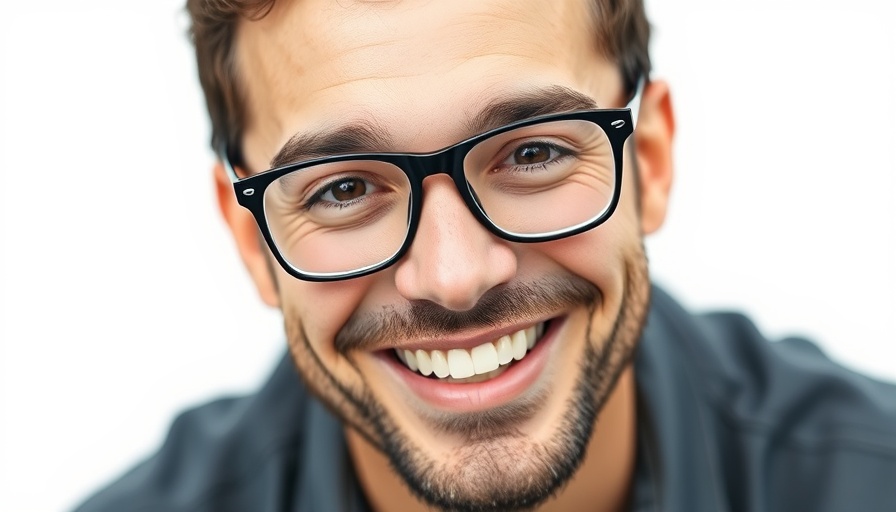 HR impact strategies for organizations podcast logo and smiling man.