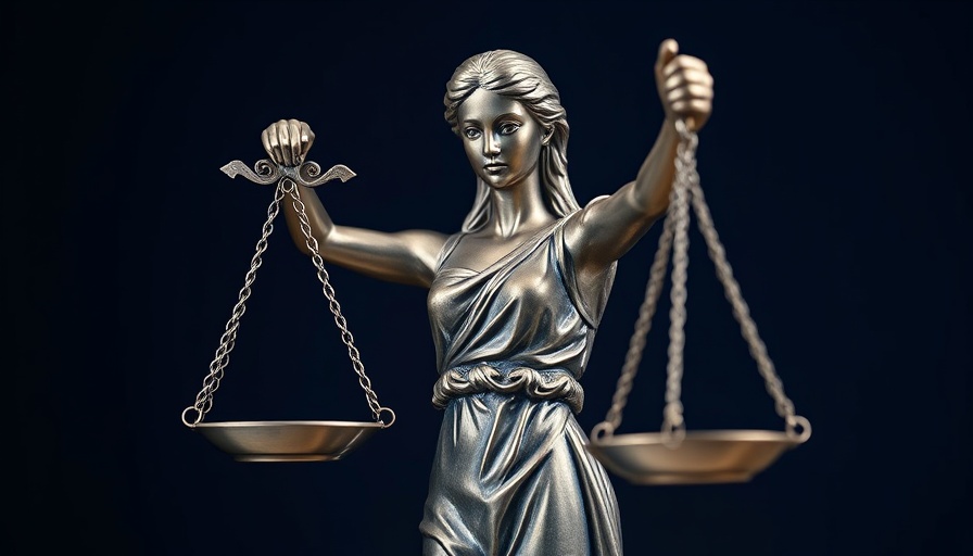 Lady Justice statue close-up symbolizing fairness and law.