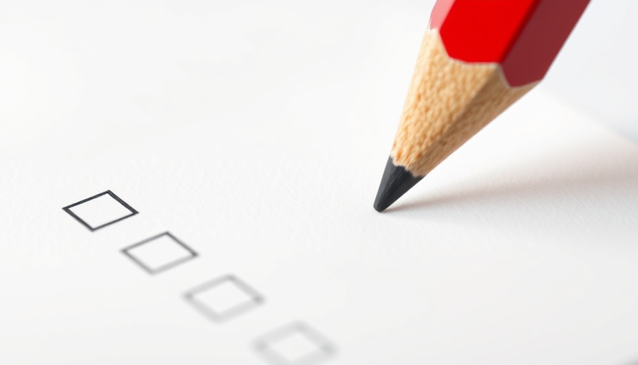 Close-up of marking a ballot paper in Dutch elections 2025.