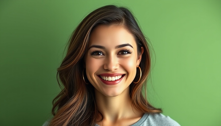 Smiling woman portrait emphasizing reliable agricultural policies.
