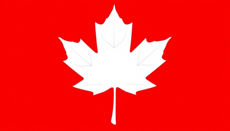 Minimalist maple leaf design symbolizing balance and peace.