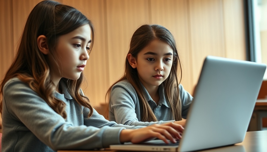 Students using AI app in South Australian schools.
