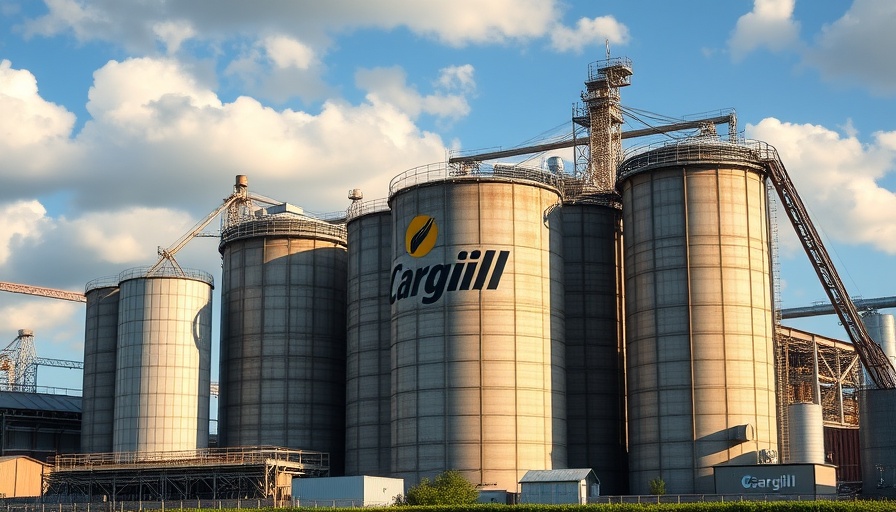 Cargill wheat processing silos in Sas van Gent closure scene.