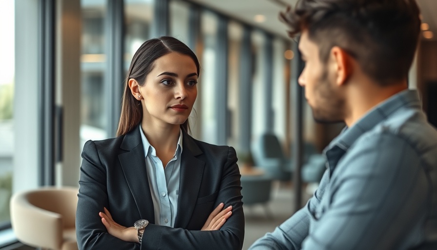 Confidential advisor and employee discussing workplace issues, emphasizing the importance of confidential advisors in the workplace.